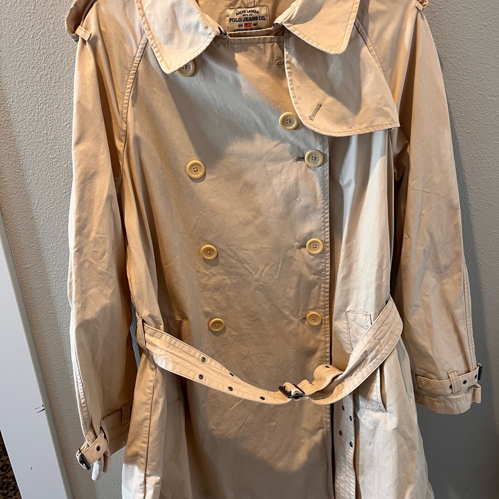 Ralph Lauren Classic Tan Trench Coat